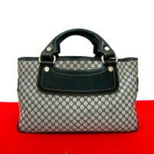 Celine Boogie bag Triomphe logo canvas leather